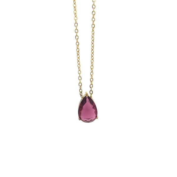 July Ruby Necklace