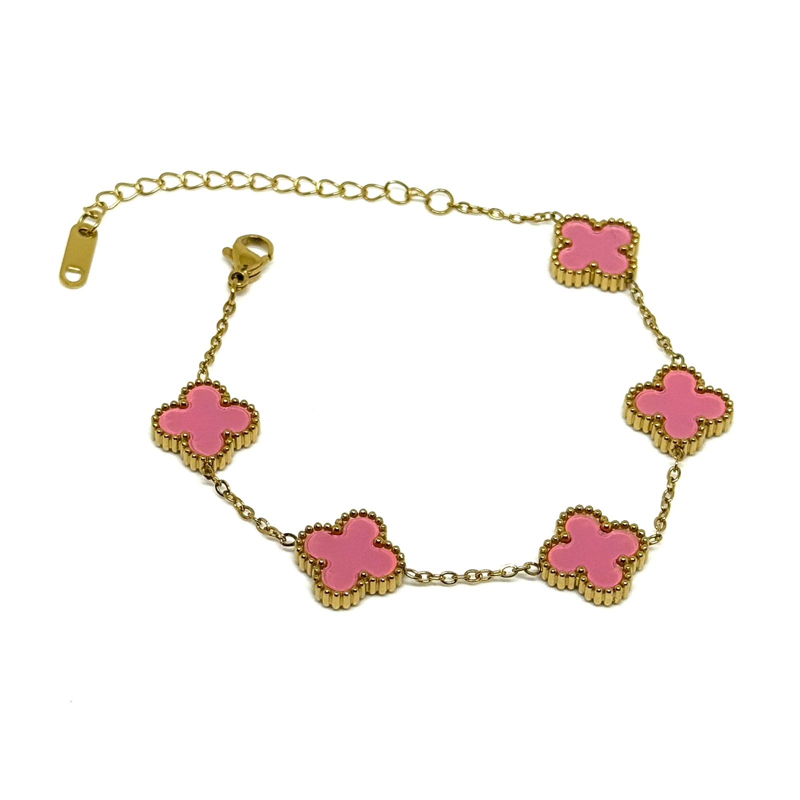 Pink Vancleef Bracelet