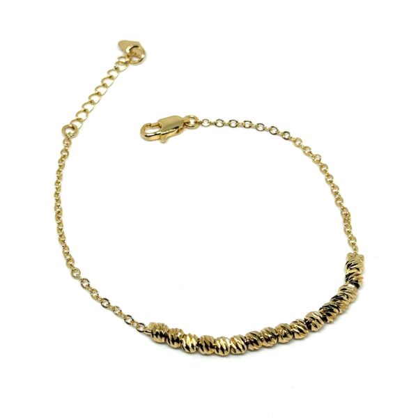 Gold Beads Bracelet